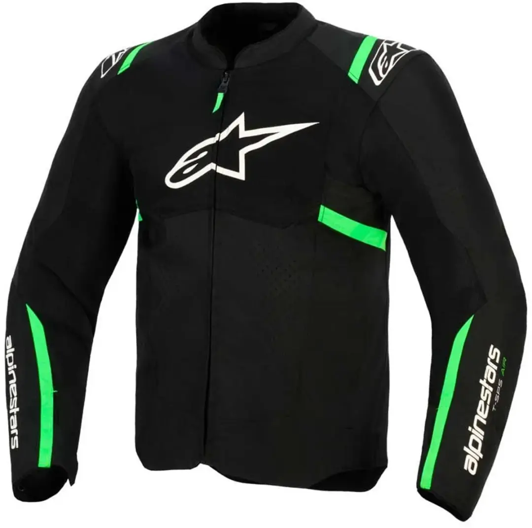 Alpinestars T-Sps Air V2 Motorfietsjas - Zwart/Neon - L