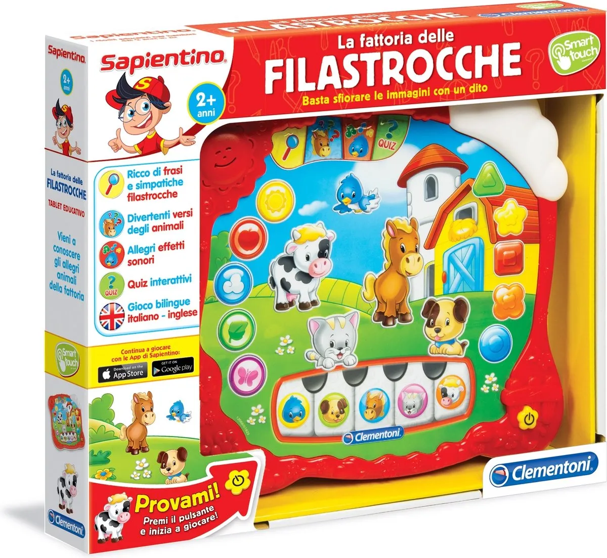 Clementoni La Fattoria delle Filastrocche - Meerkleurig - afbeelding 2 van 3