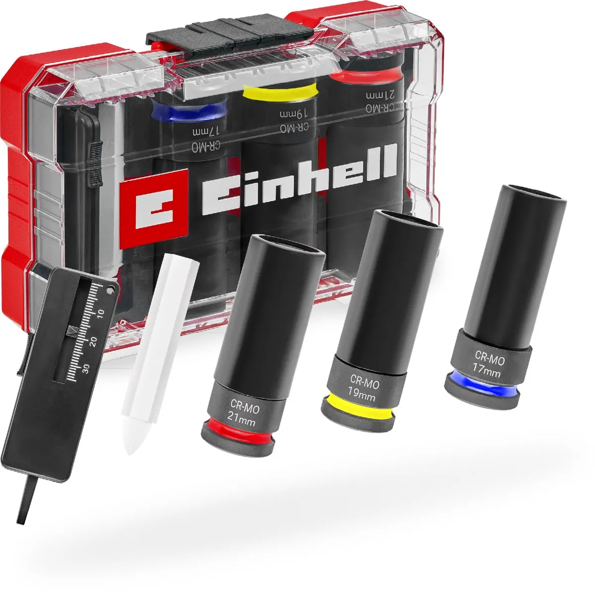 Einhell Impact 109273 Bit- en Steeksleutelset 1/2 - 6 Stuks