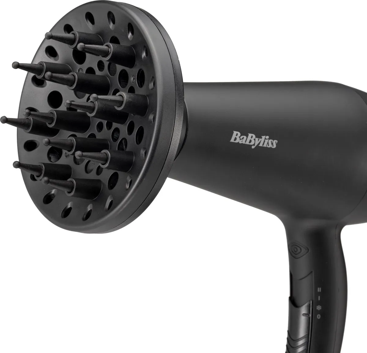 BaByliss Power Smooth 2200 Föhn D215DE - 2200W - Keramisch - Zwart