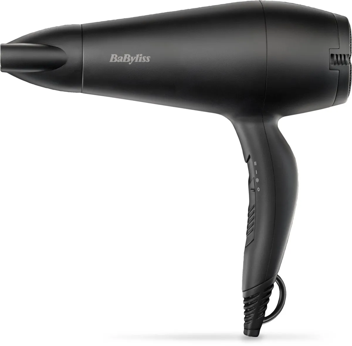 BaByliss Power Smooth 2200 Föhn D215DE - 2200W - Keramisch - Zwart