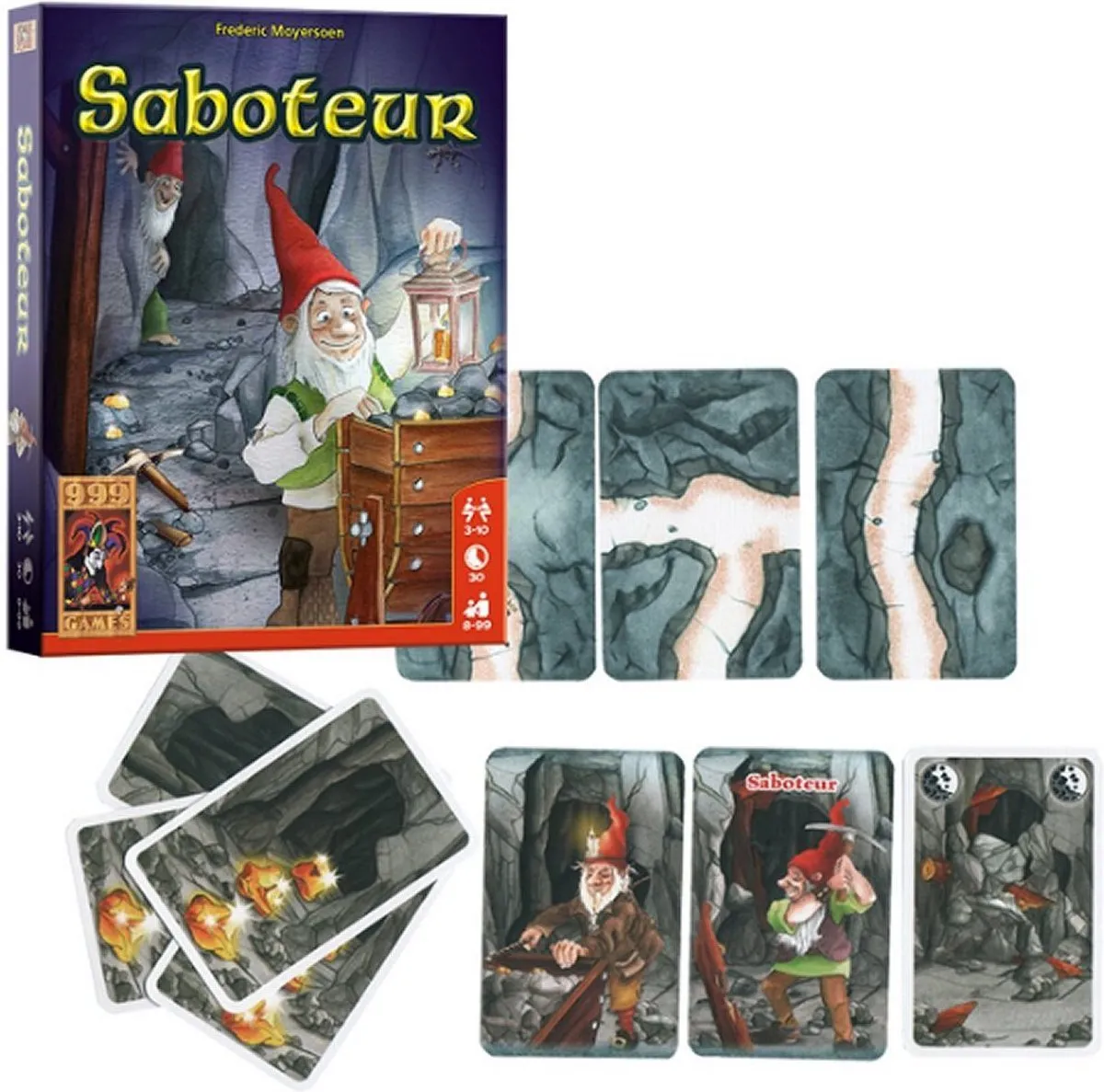 999 Games Saboteur Kaartspel 999-SAB01 - 3-10 Spelers