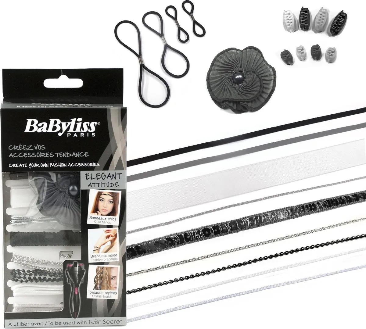 Babyliss Twist Elegant TW1100E Accessoire Set