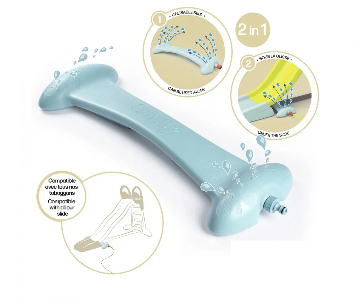 Smoby Splashy Way Waterspel Sproeier - Blauw - afbeelding 2 van 6