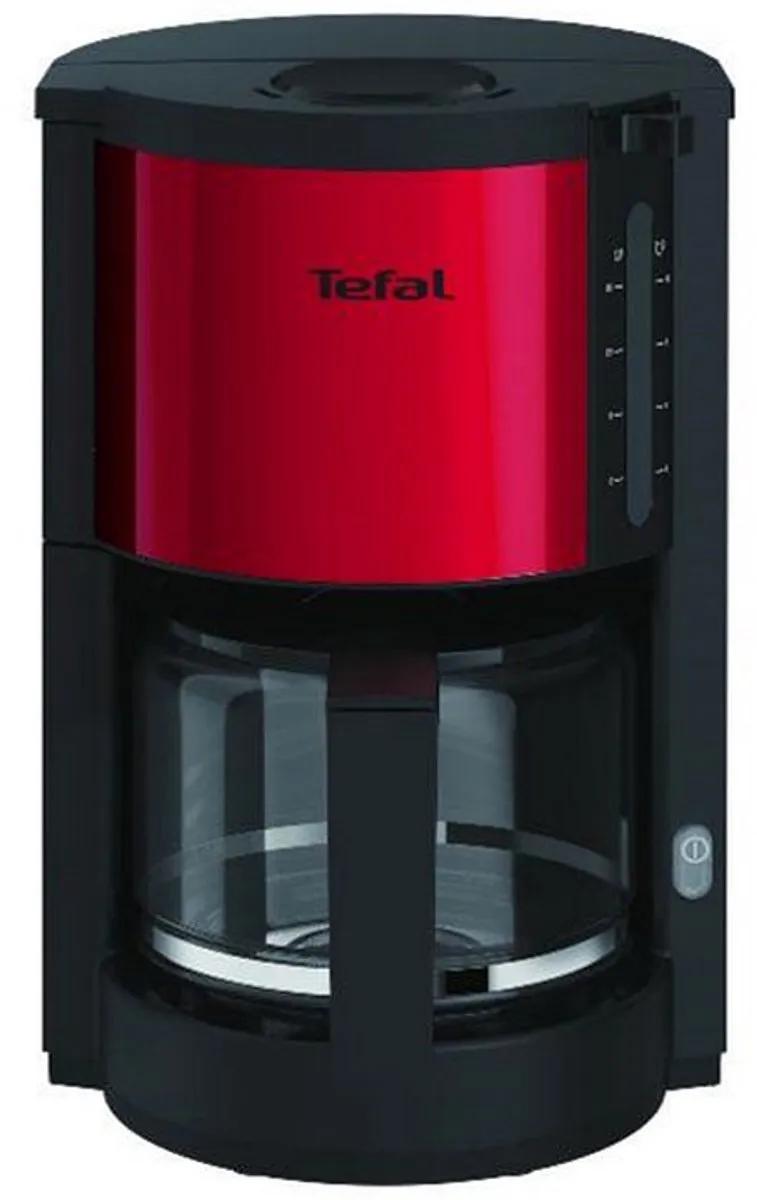 Tefal CM310511 Handmatig Filterkoffiezetapparaat 15 Kopjes - 1250ml - Zwart/Rood