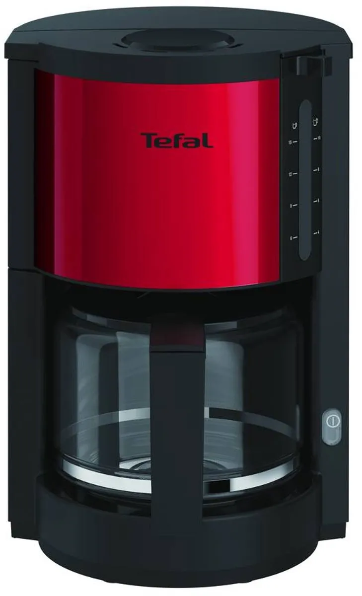 Tefal CM310511 Handmatig Filterkoffiezetapparaat 15 Kopjes - 1250ml - Zwart/Rood