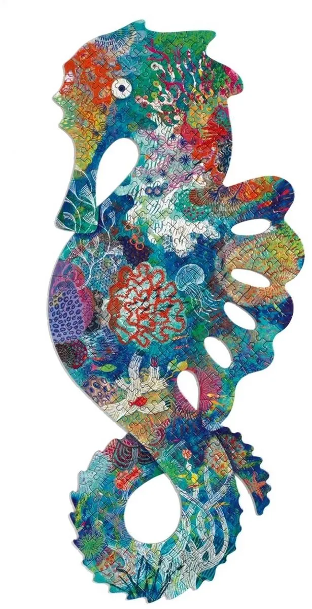 Djeco Puzz'Art Zeepaardje Puzzel - 10 Stuks DJ07653