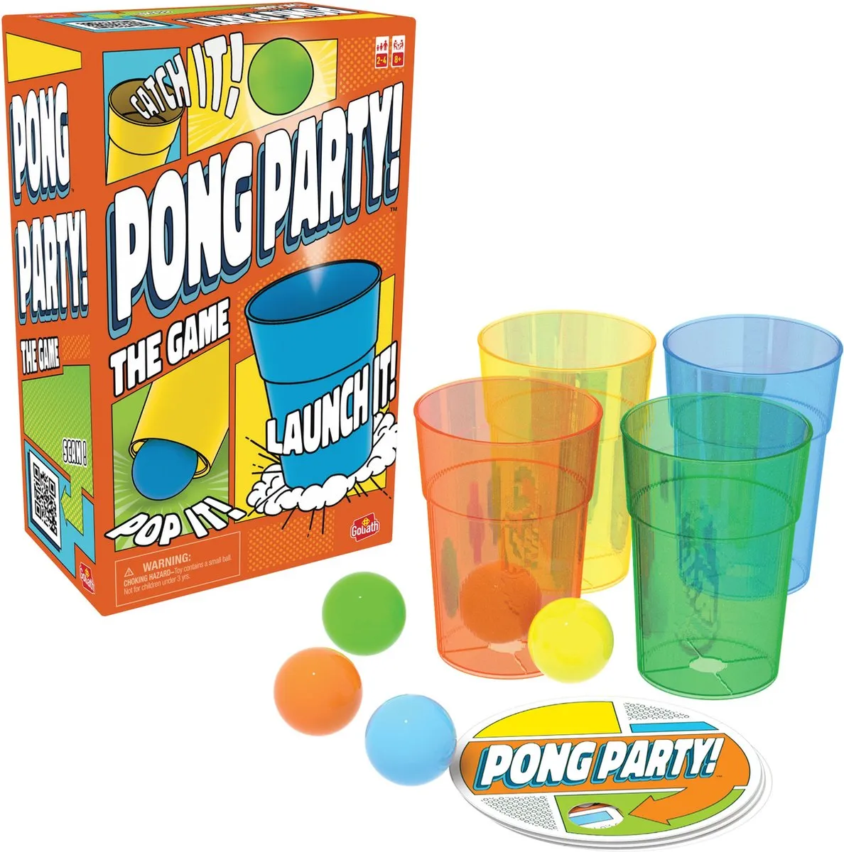 Goliath Pong Party Actiespel 929663 - 50 Kaarten