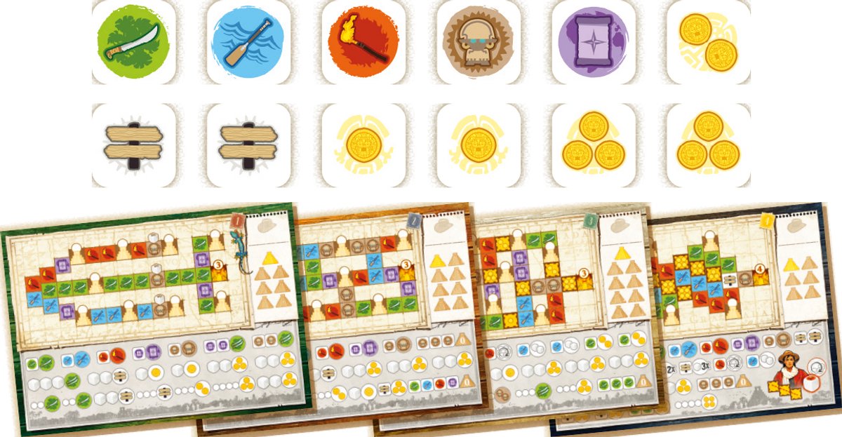 999 Games - De Zoektocht naar El Dorado: Dobbelavontuur - de dobbeleditie van het bekende bordspel!