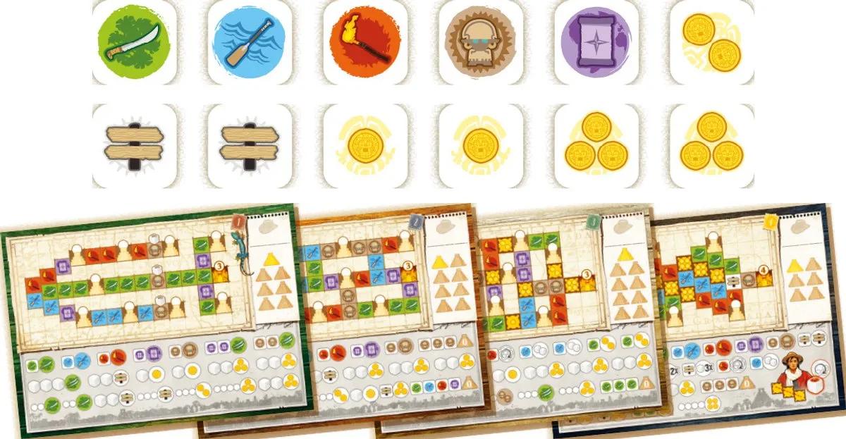 999 Games De Zoektocht naar El Dorado Dobbelavontuur - 2-4 Spelers