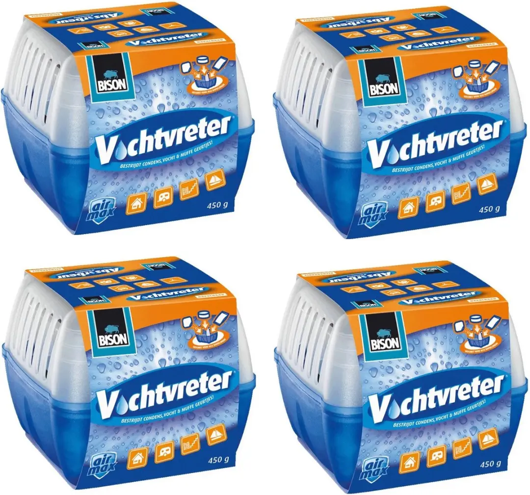Bison Vochtvangers 4 Stuks - 450g