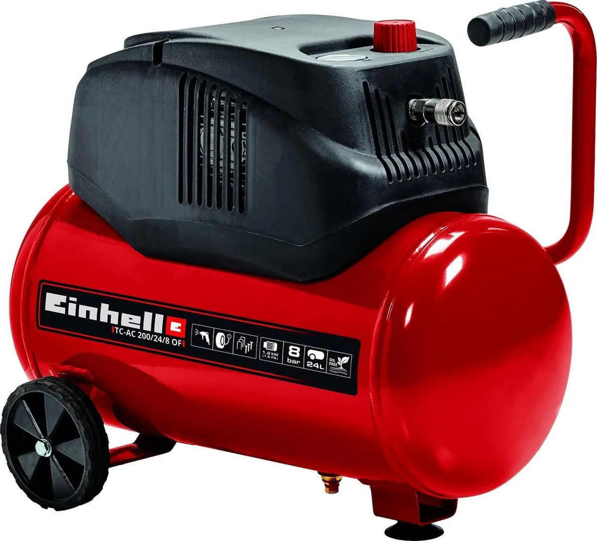 Einhell TC-AC 200/24/8 OF Compressor 1200W - 8 bar - 24L