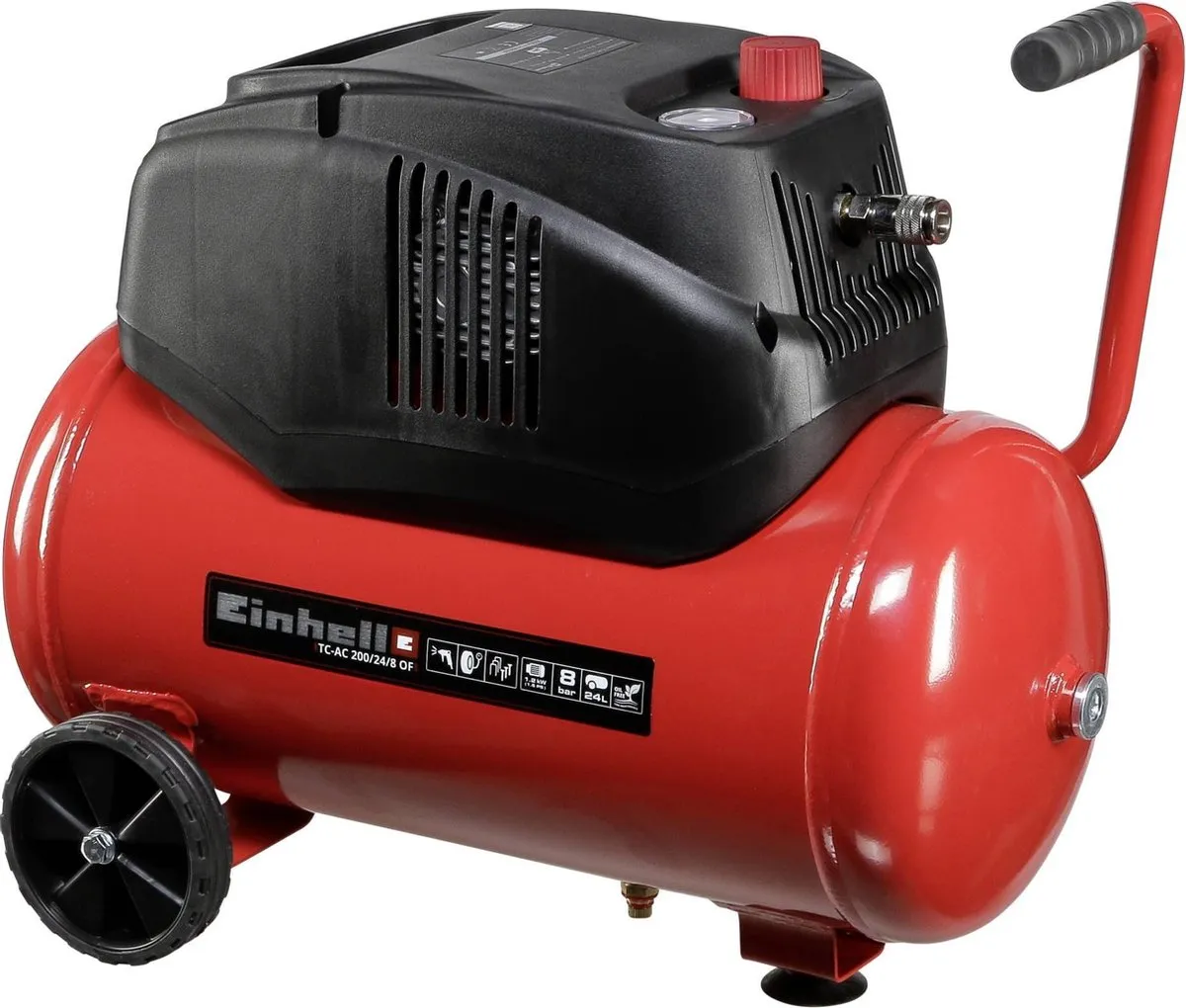 Einhell TC-AC 200/24/8 OF Compressor 1200W - 8 bar - 24L
