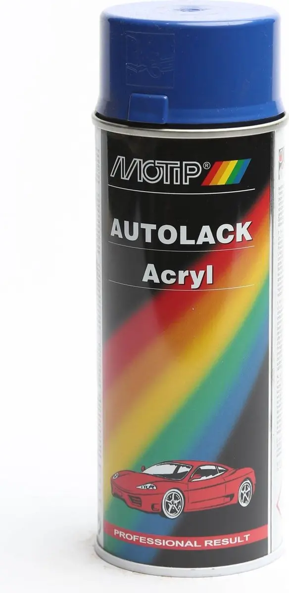 Motip Autolak Spuitbus Blauw 400ml