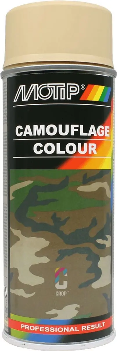 Motip Legerverf Beige RAL1001 - 400ml