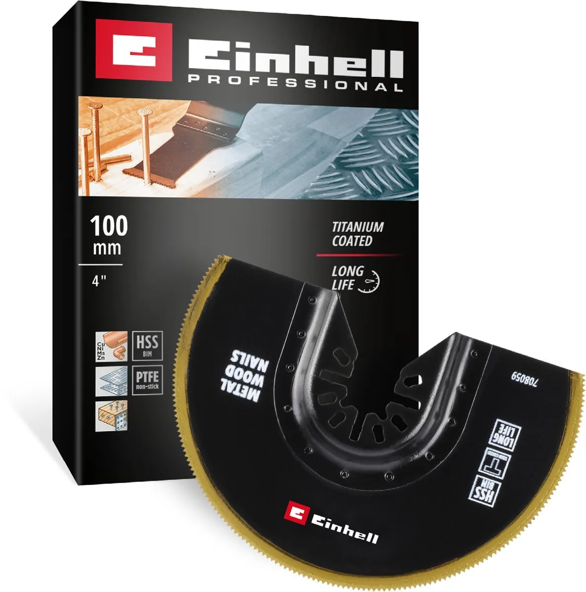 Einhell 708059 Bimetaal Invalzaagblad 100mm
