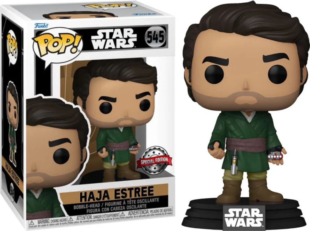 Disney Star Wars Obi-Wan Kenobi POP! Haja Estree Verzamelfiguur - 9cm - Multicolours