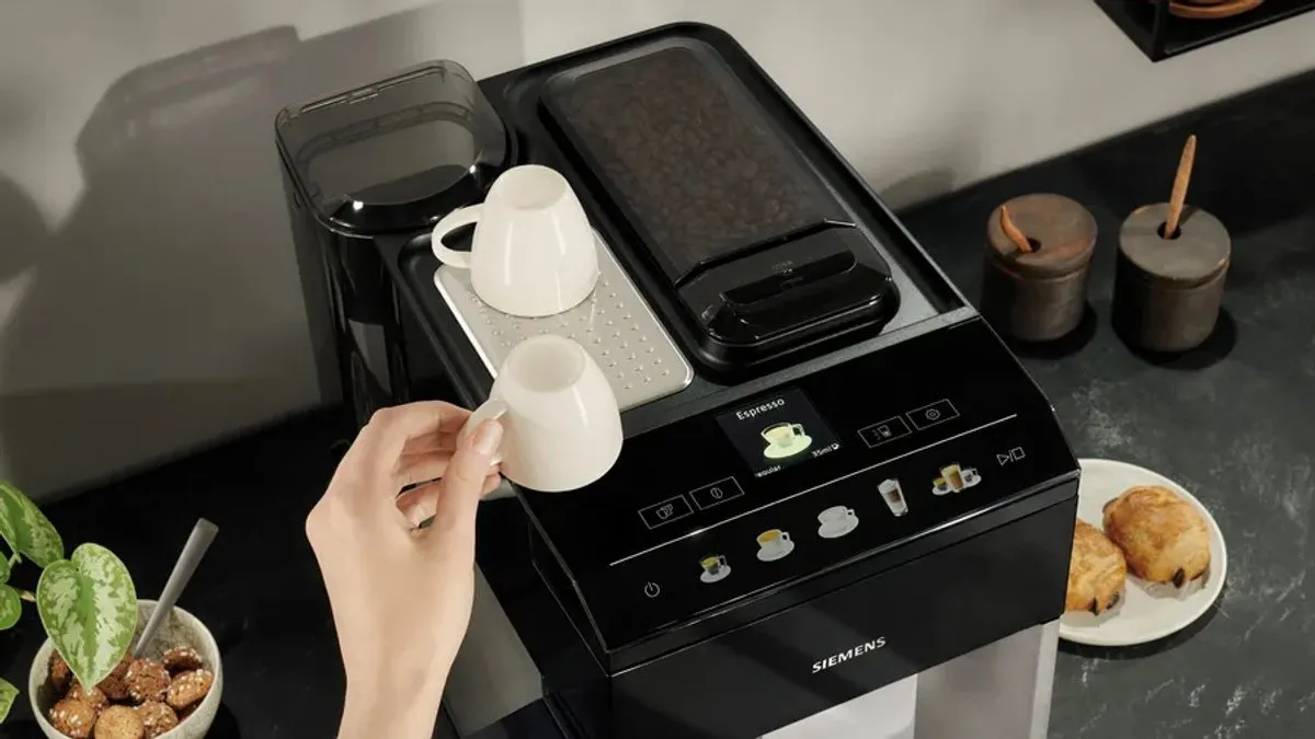 Siemens EQ500 TQ517R03 Volautomatische Espressomachine - RVS