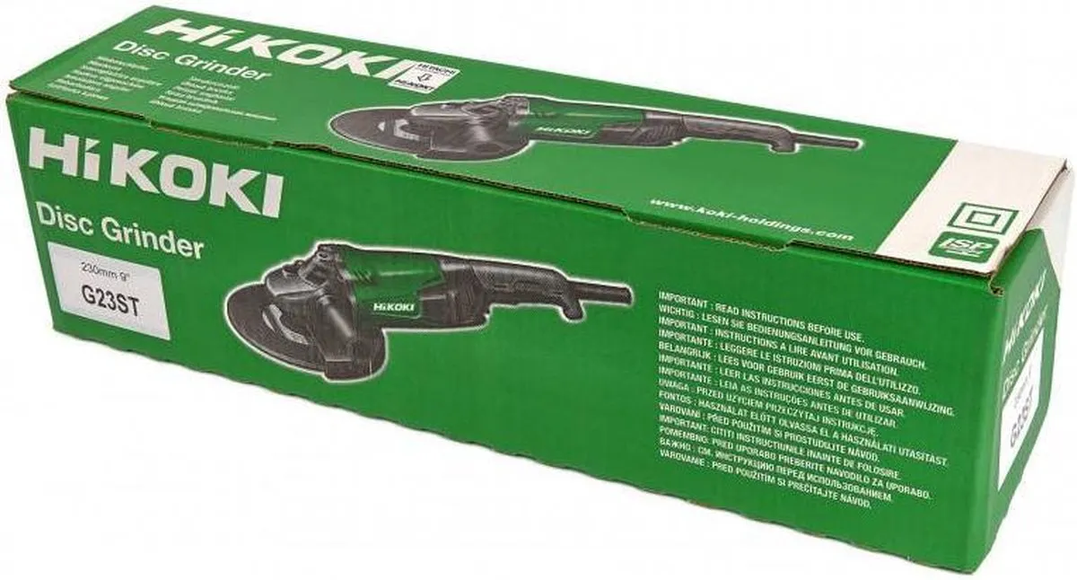 Hikoki G23STWAZ Haakse Slijper 2000W - 230mm