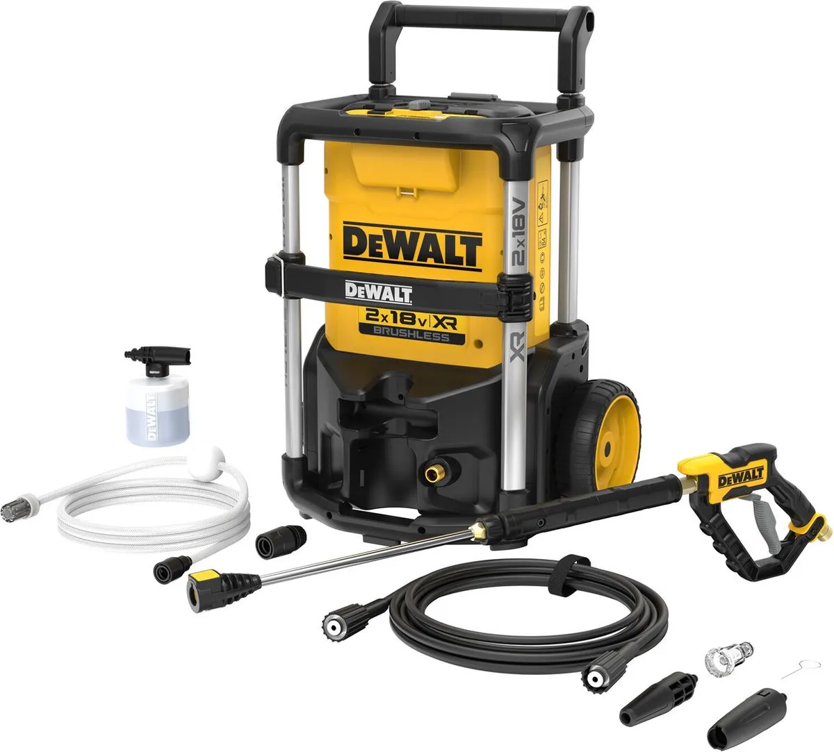 DeWalt DCMPW1600N Accu Hogedrukreiniger 2x18V XR