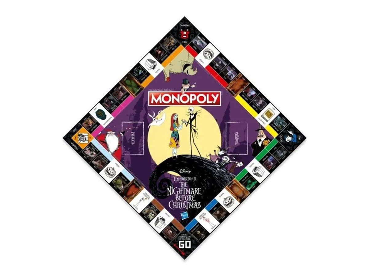 Winning Moves Monopoly Nightmare Before Christmas