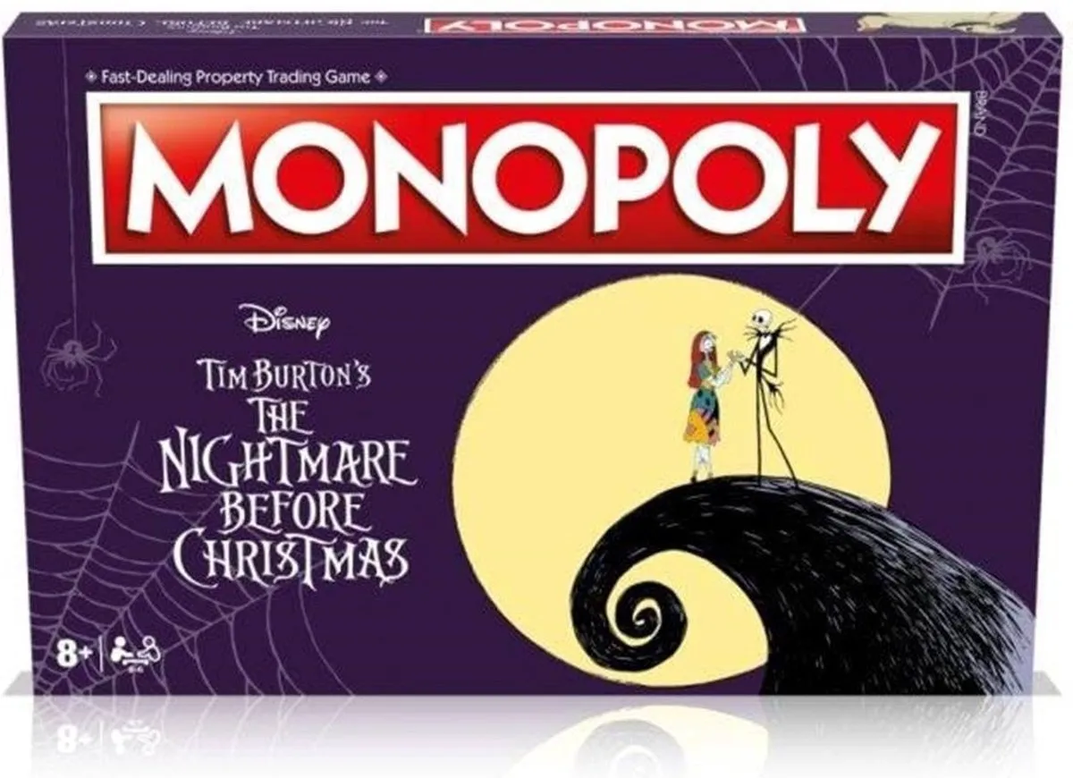 Winning Moves Monopoly Nightmare Before Christmas - 2024