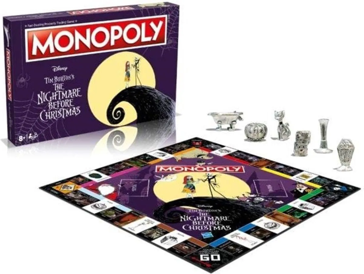 Winning Moves Monopoly Nightmare Before Christmas - 2024