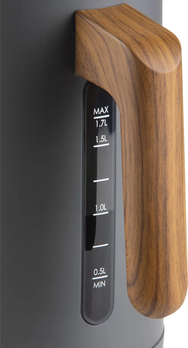 Domo DO9268WK Waterkoker 1,7L - Matgrijs