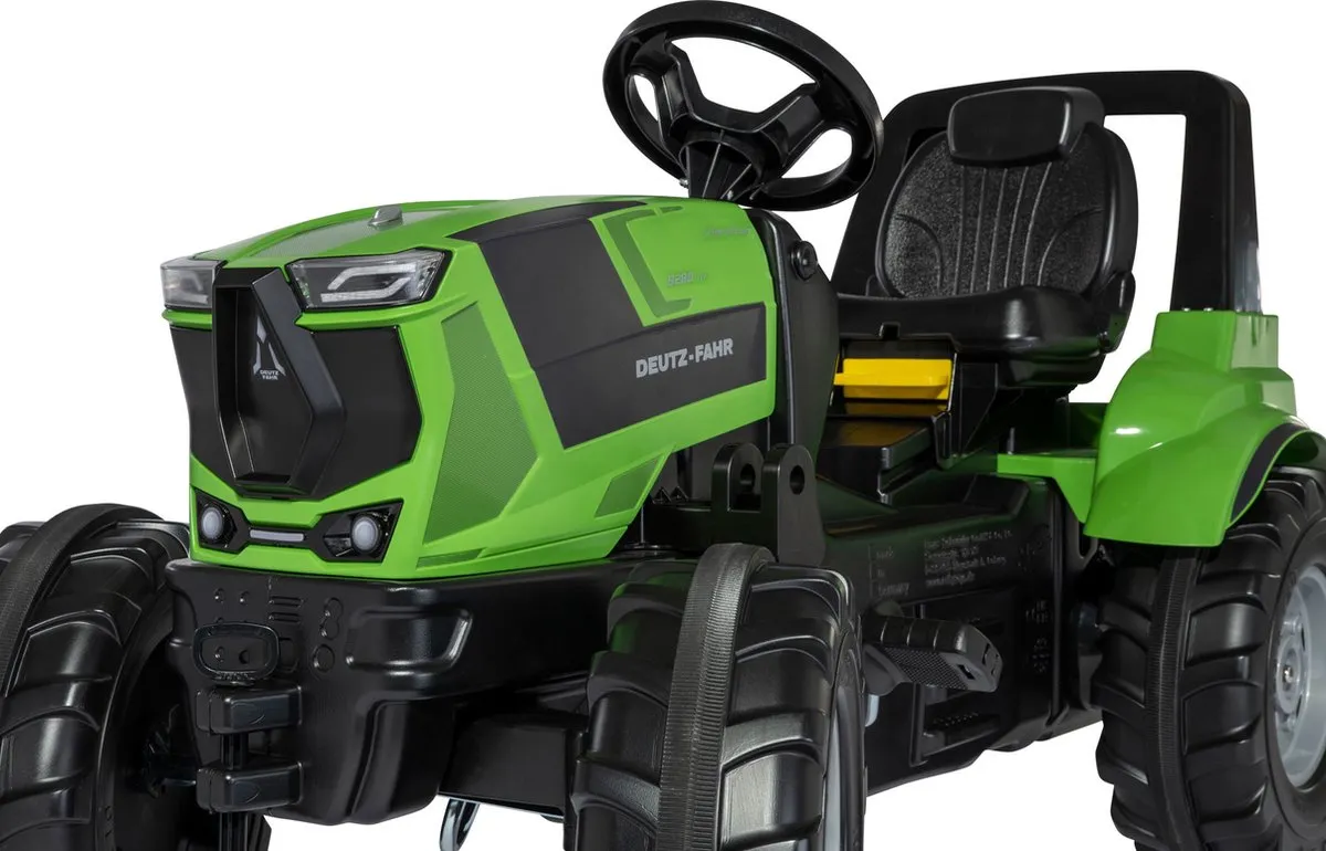 Rolly Toys rollyFarmtrac Premium II Deutz 8280 TTV Traptractor - Zwart/Groen - afbeelding 6 van 6