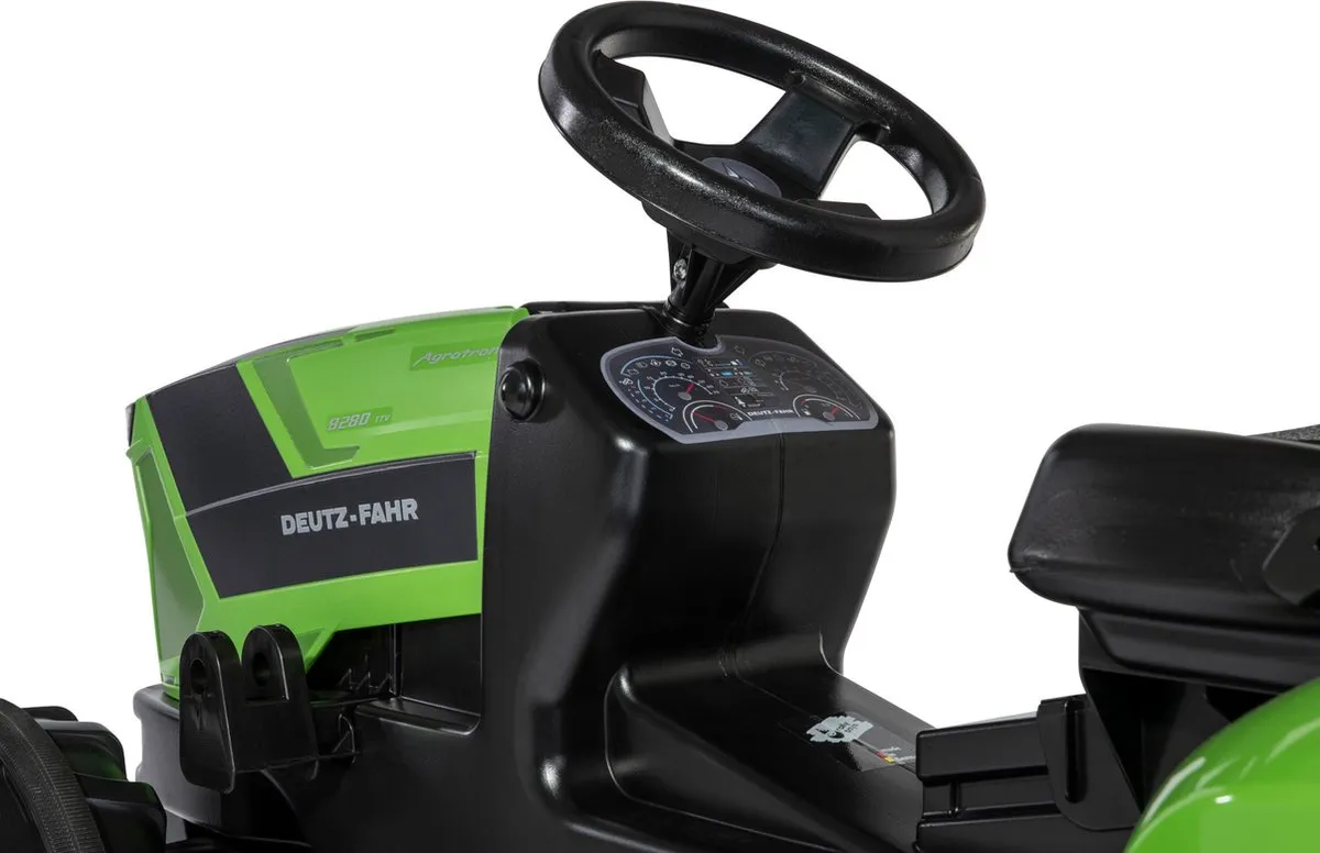 Rolly Toys rollyFarmtrac Premium II Deutz 8280 TTV Traptractor - Zwart/Groen