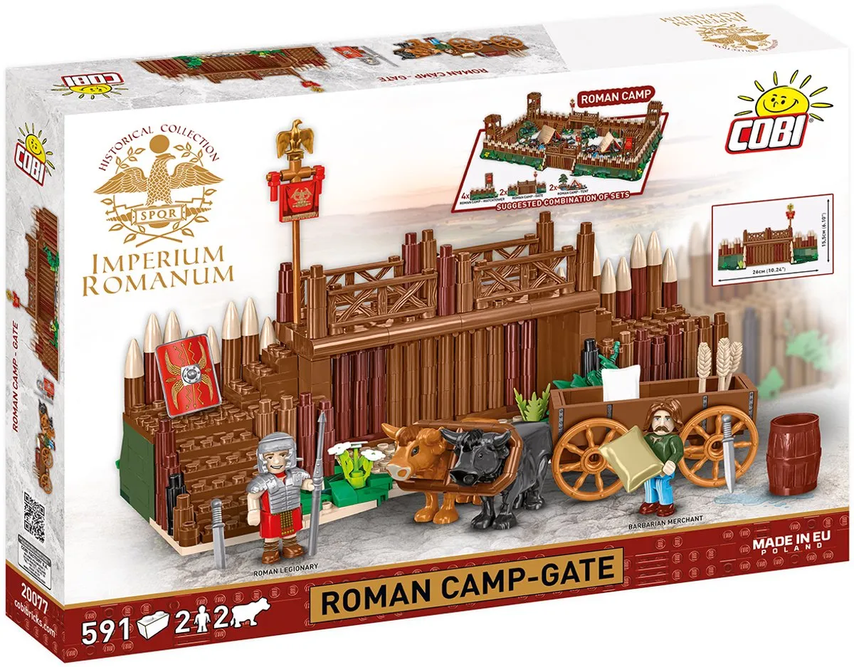 Cobi 20077 Toegangspoort Romeins - 600 Stukken
