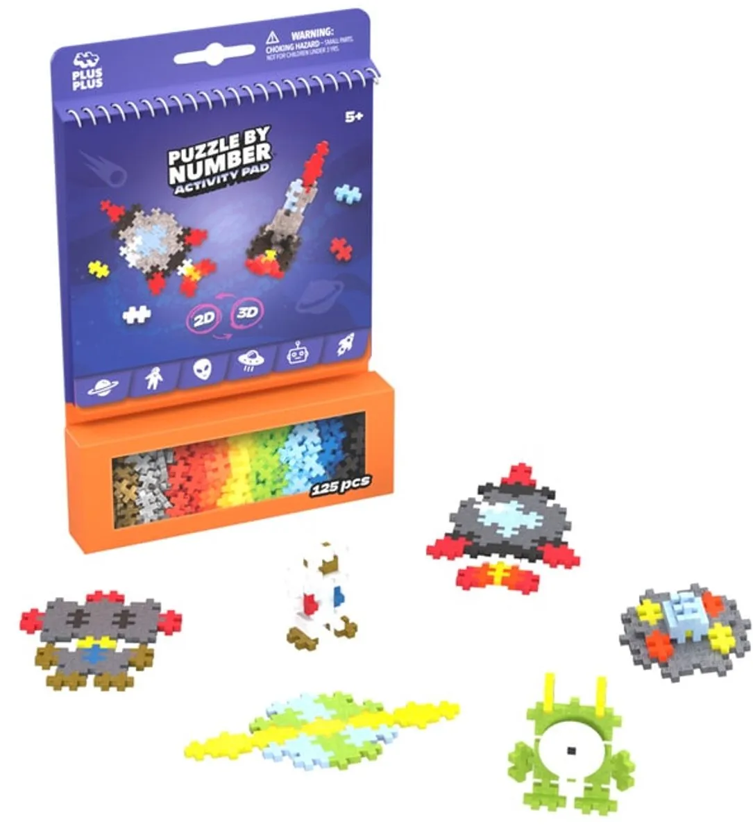 Plus-Plus Activity Pad Ruimte 3989