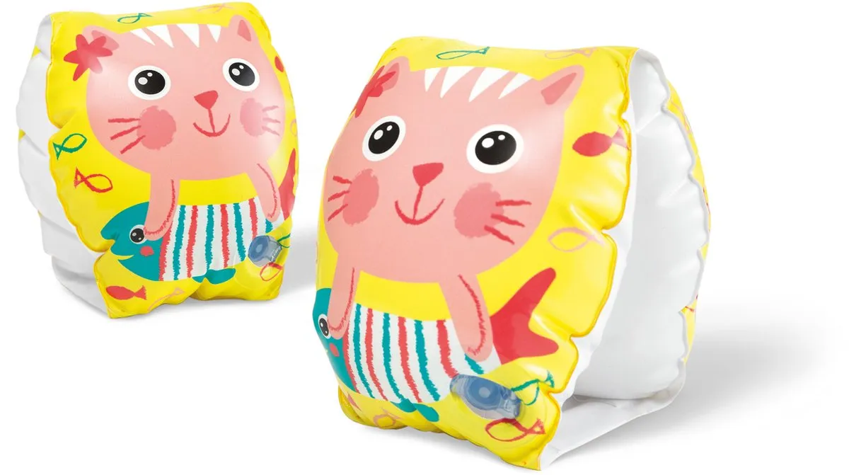 Intex Happy Kitten Zwemarmbandjes 6-36 maanden