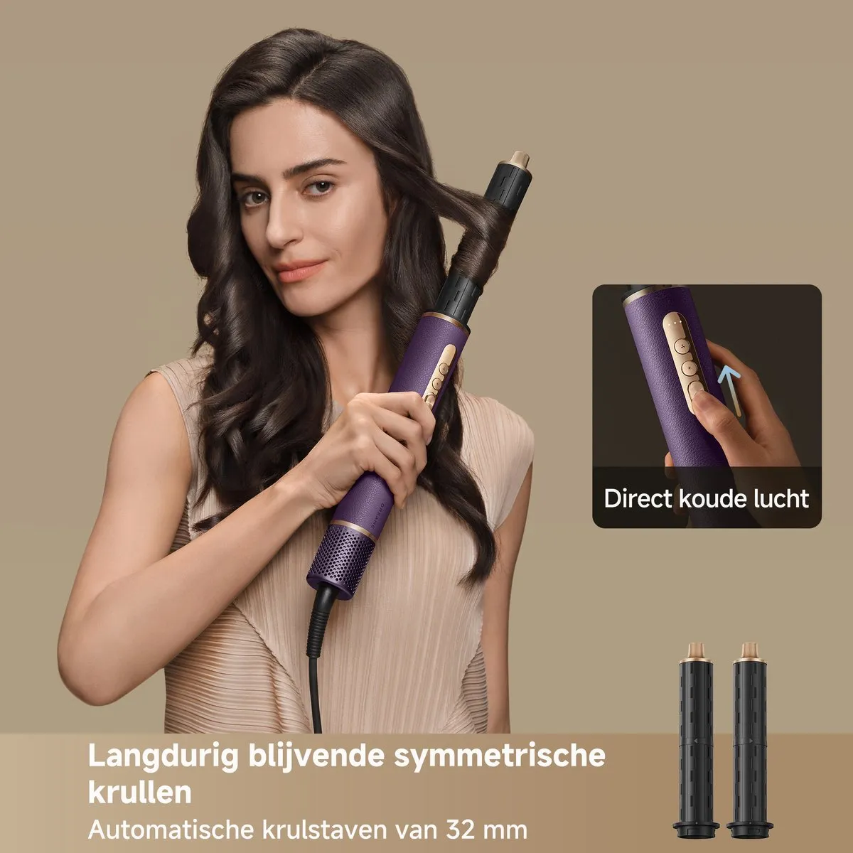 Dreame AirStyle Pro AMF18A Föhnset - 1300W - 7 Opzetstukken - Paars