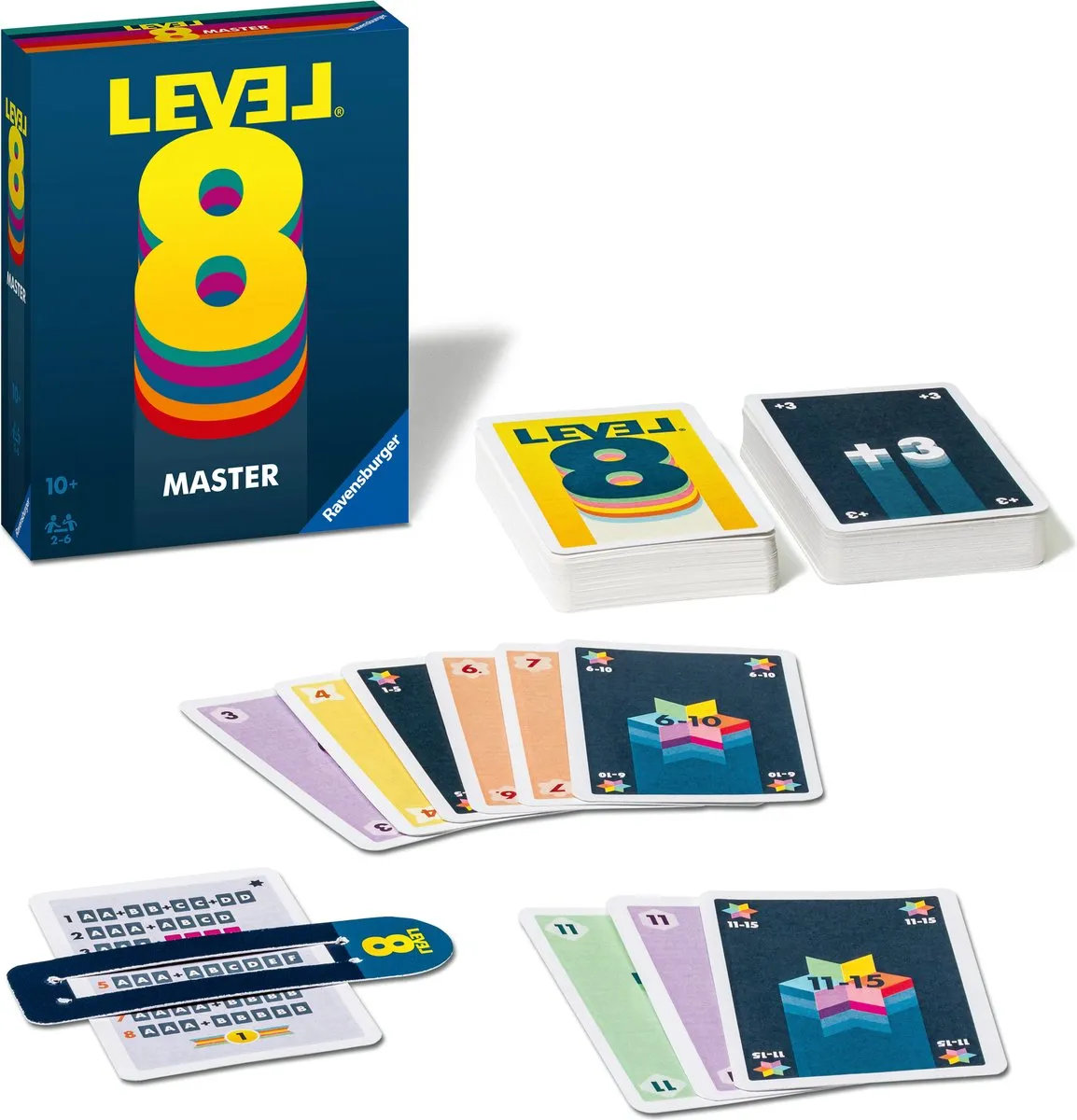 Ravensburger Level 8 Kaartspel 208685 - 2-6 Spelers
