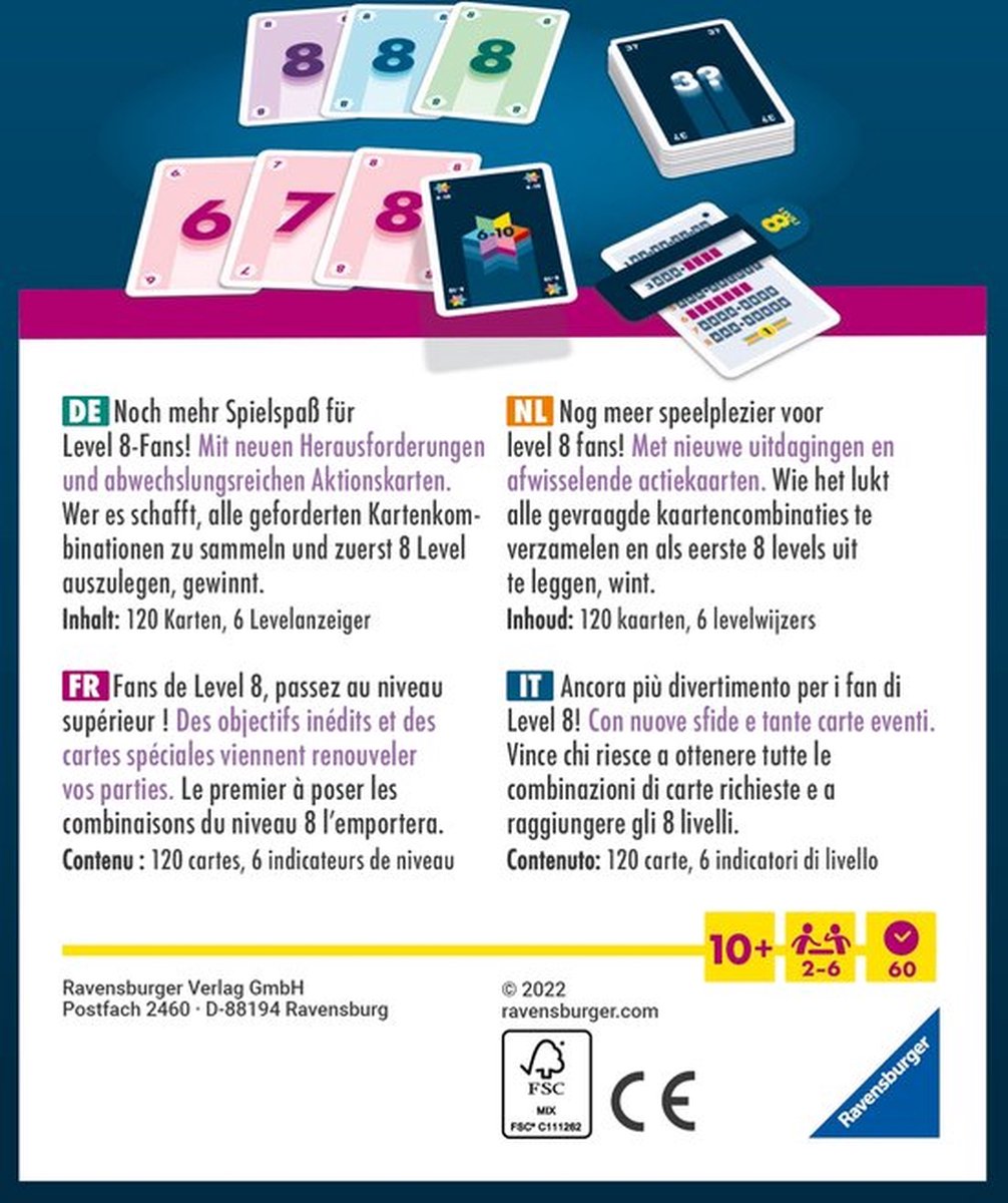 Ravensburger Level 8 - kaartspel