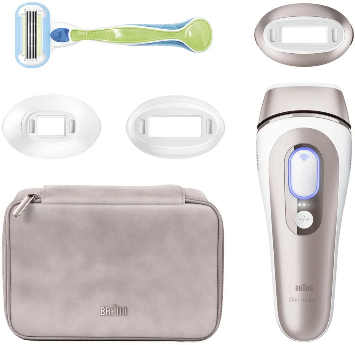 Braun Smart PL7253 Skin i·expert IPL Ontharingsapparaat - 400.000 flitsen - Wit