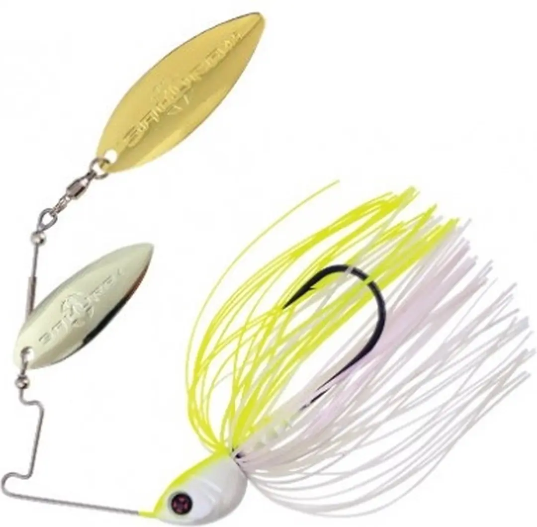 Sakura Cajun Spinnerbait 2/0 - 7g - Hot Chartreuse