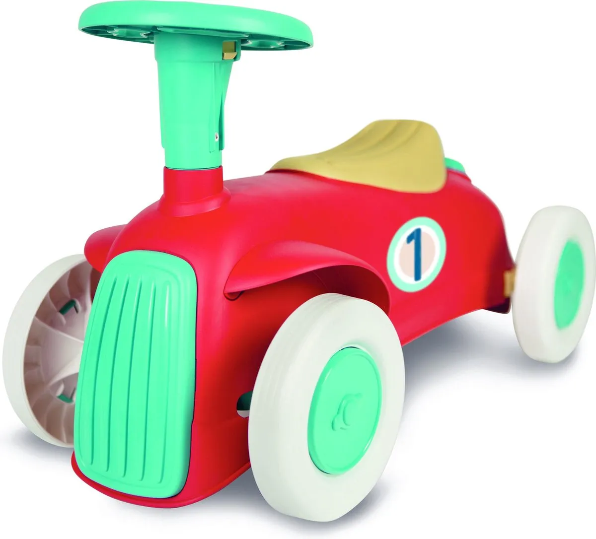 Clementoni Mijn Eerste Loopauto Speelgoedauto 12-36 maanden - Rood/ Groen