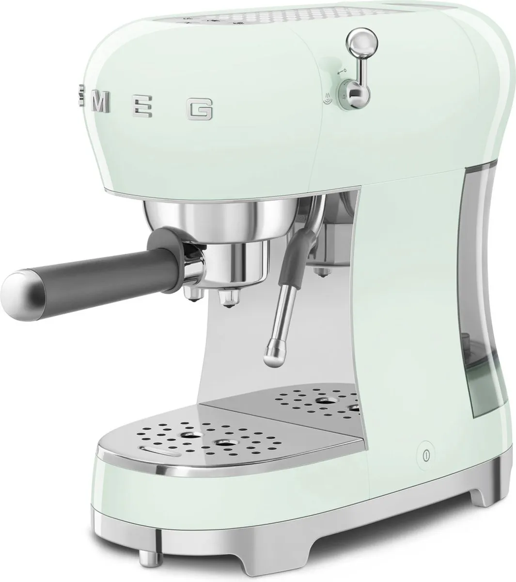 Smeg ECF02PGEU Handmatige Espressomachine - Watergroen