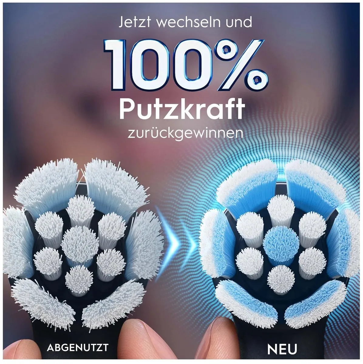 Oral-B 194631 Tandenborstels - 4 Stuks - Zwart