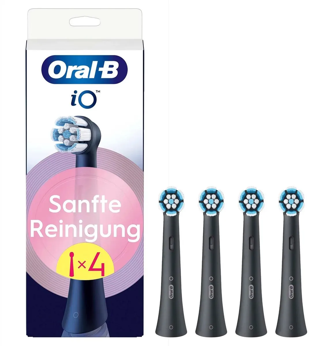 Oral-B 194631 Tandenborstels - 4 Stuks - Zwart - afbeelding 6 van 6