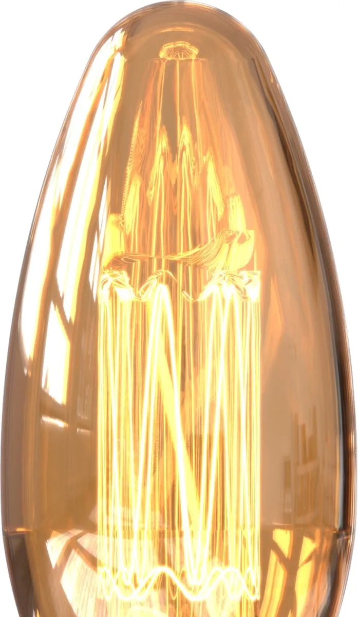Calex Lichtbron C Kaars Goud - 1800K - Ø3,5cm - afbeelding 3 van 6