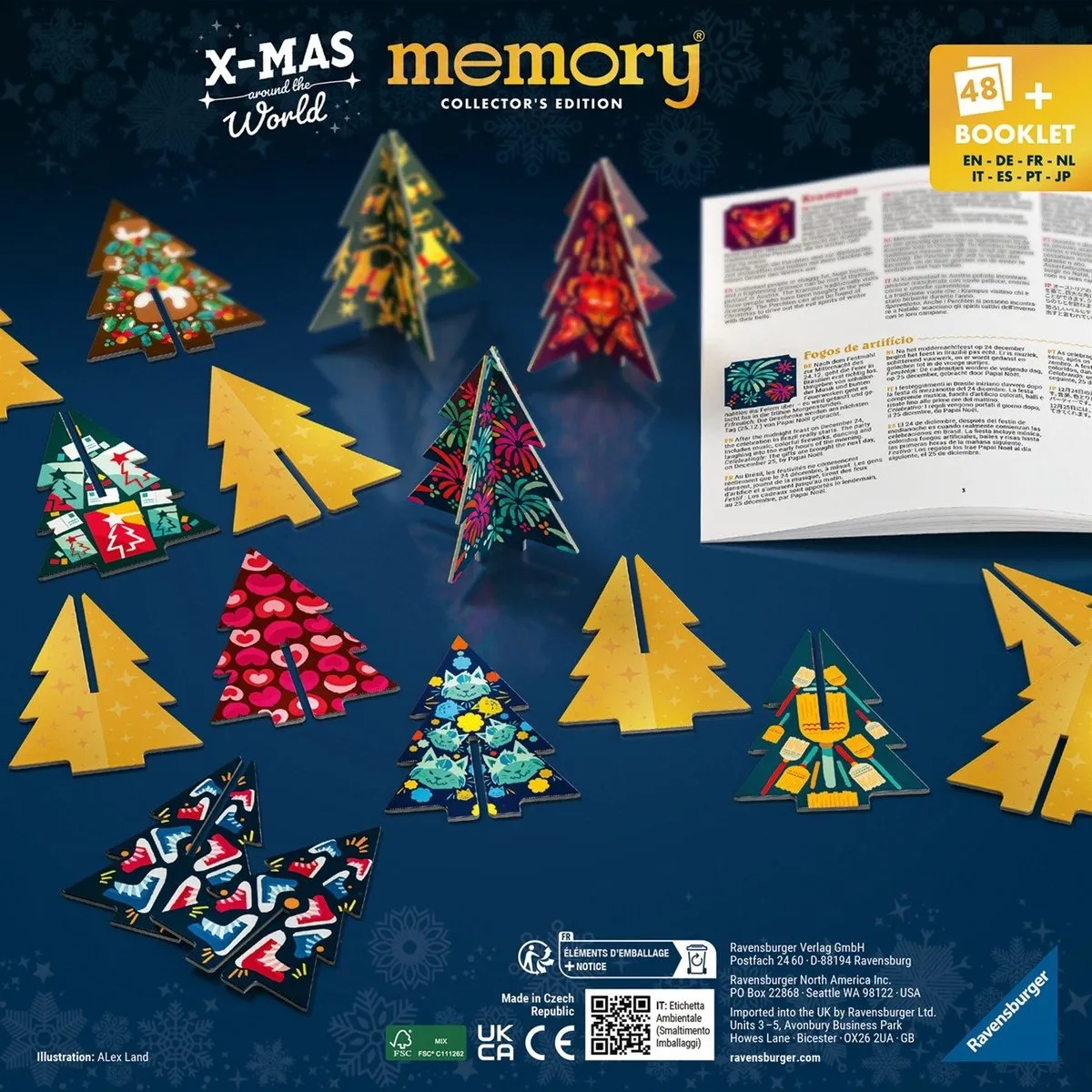Ravensburger Xmas Around the World Memory 22350 - 2-6 Spelers