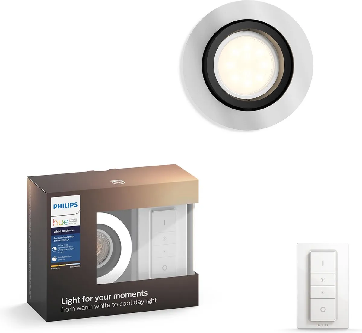 Philips Hue Milliskin Inbouwspot GU10