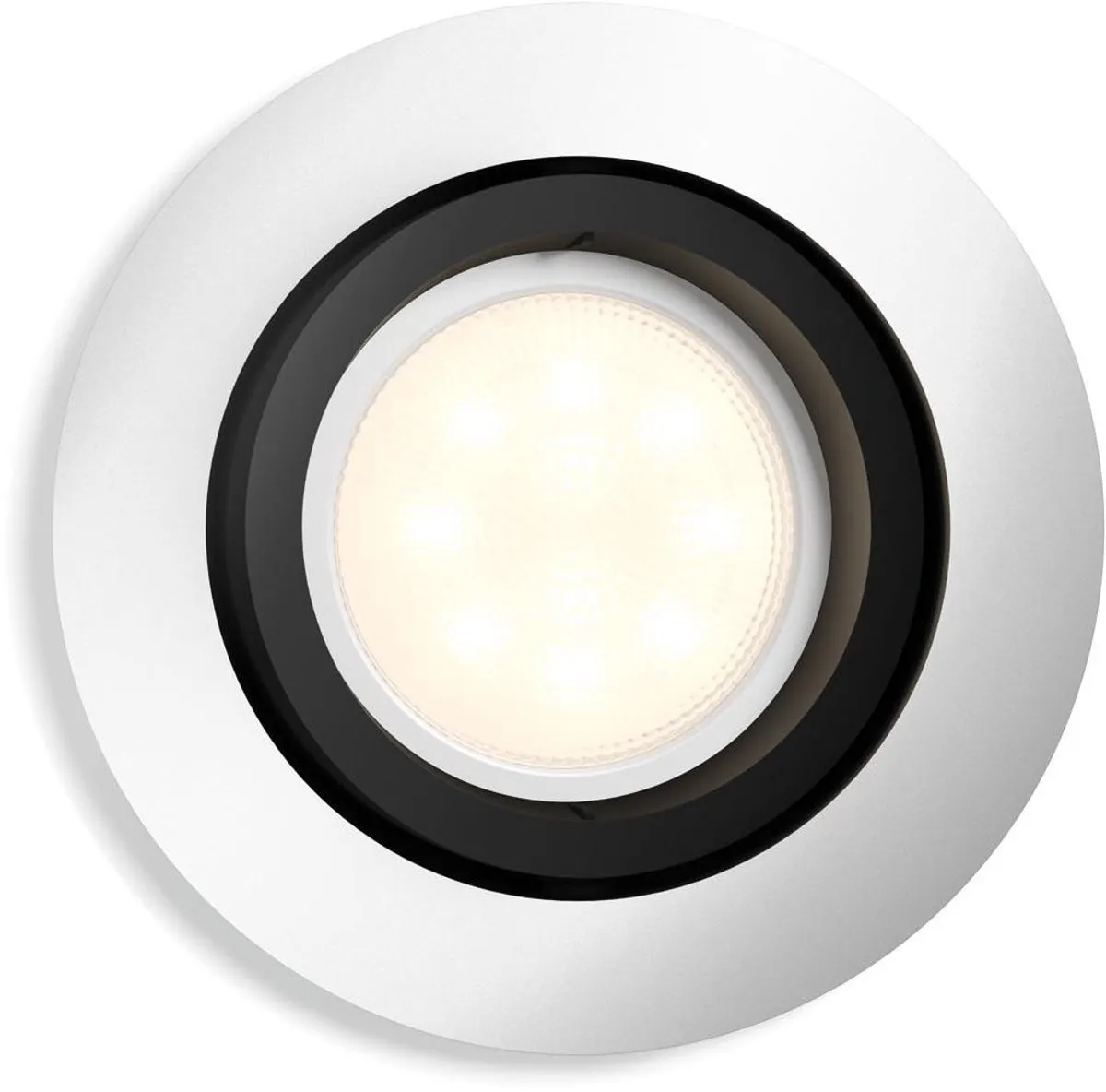 Philips Hue Milliskin Inbouwspot GU10 - Aluminium - 6W