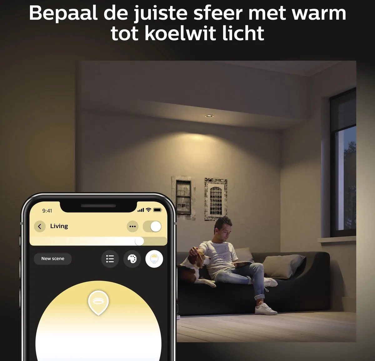 Philips Hue Milliskin Inbouwspot GU10 - Aluminium - 6W