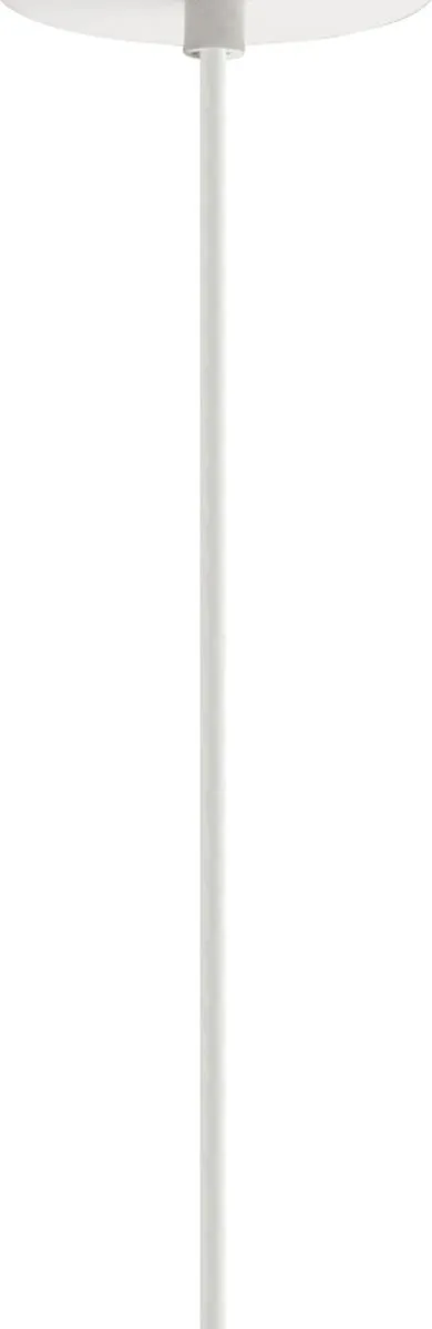 Eglo Carlton 1 Hanglamp E27 - 20,5 cm - Wit/Goud