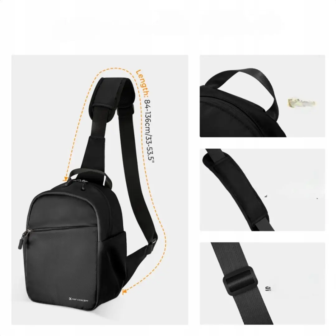 K&F Concept Sling Bag Camera Rugzak 5L - Roze