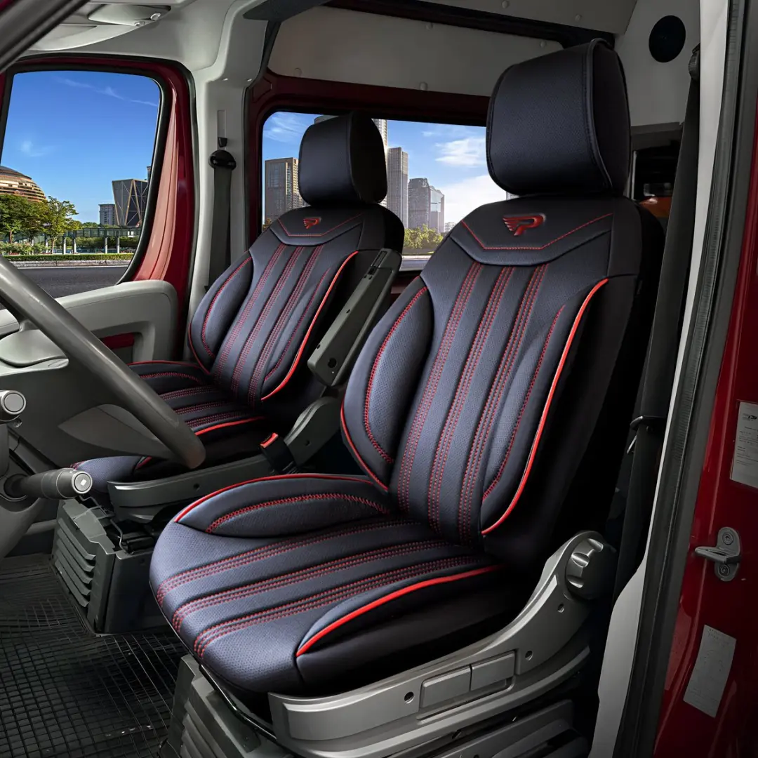 Panda Stoelhoezen Volkswagen Crafter 2006-2017 - Miami Rood